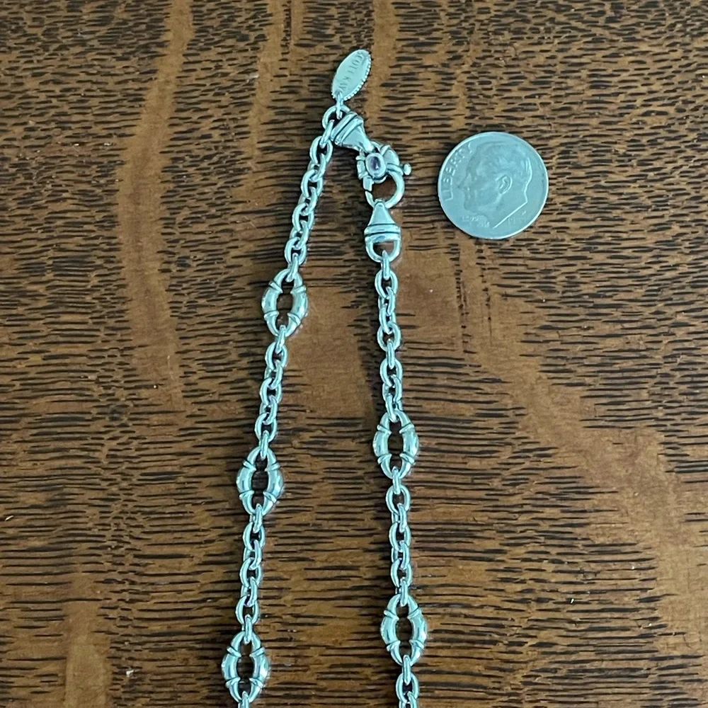 Scott Kay Bolo Link Sterling Silver Necklace - Picture 13 of 13